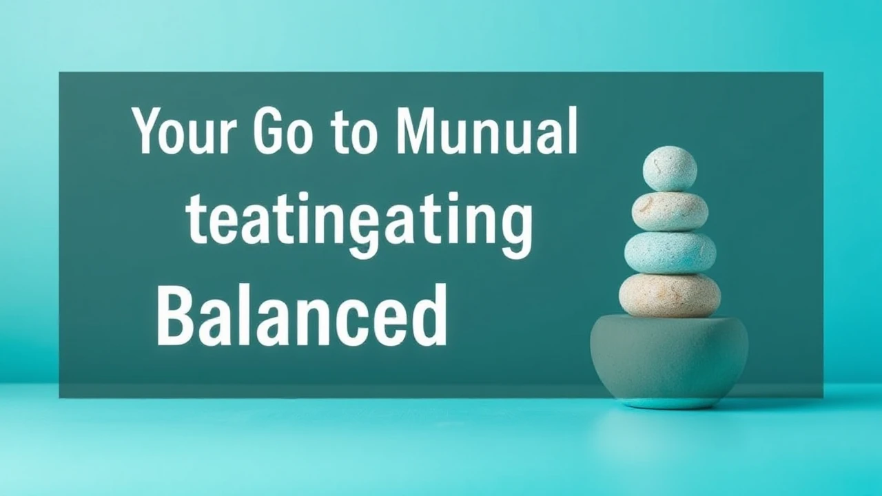 Your Go-To Manual to Creating a Balanced Lifestyle