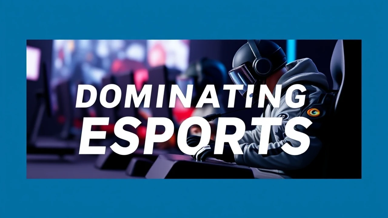 Dominating Esports: A Beginner's Introduction to Competitive Gaming