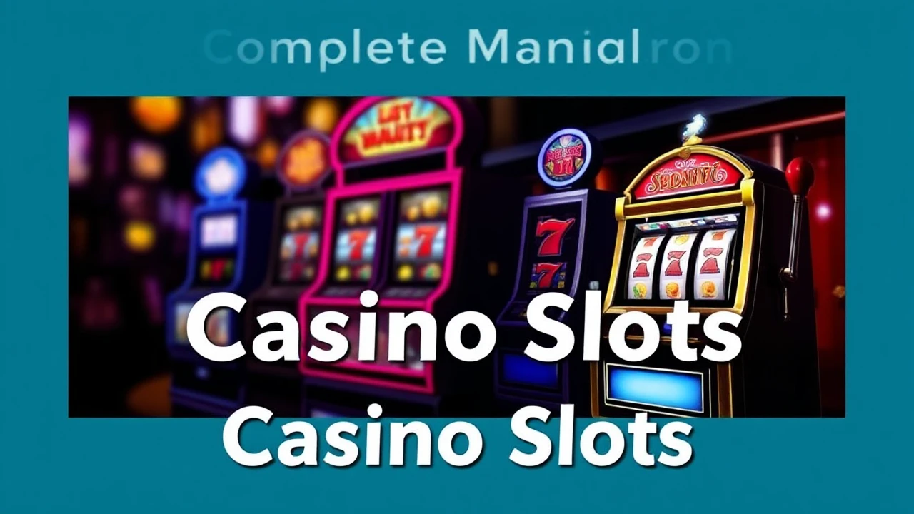 Your Complete Manual to Casino Slots Explained