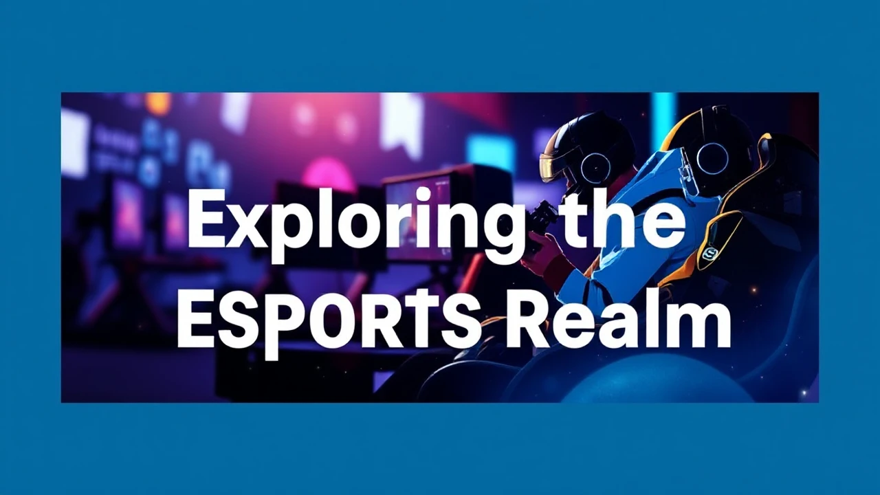 Exploring the Esports Realm: Current Trends and Predictions