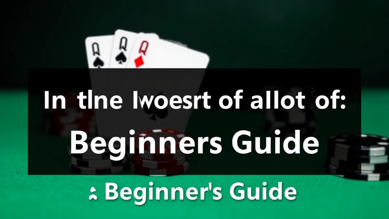 Learning the Ins and Outs of the Art of Blackjack: A Beginner's Guide