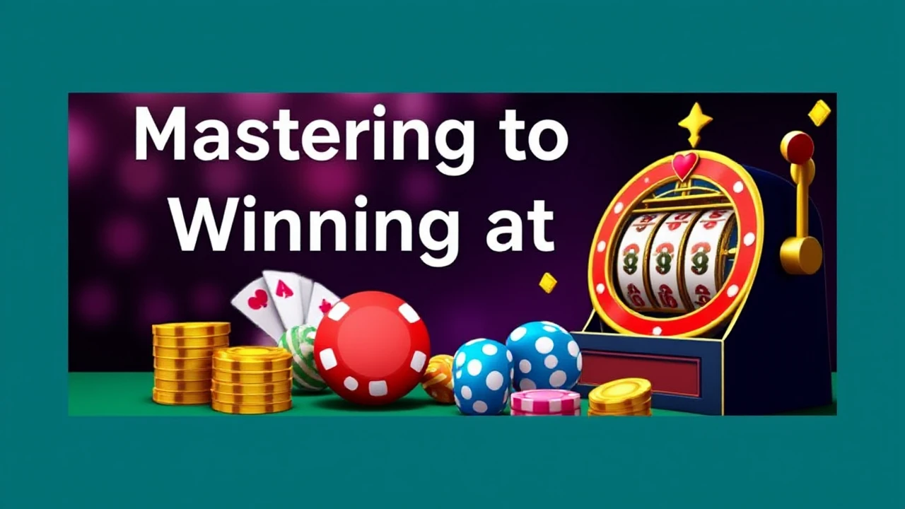Mastering to Winning at Casino Games