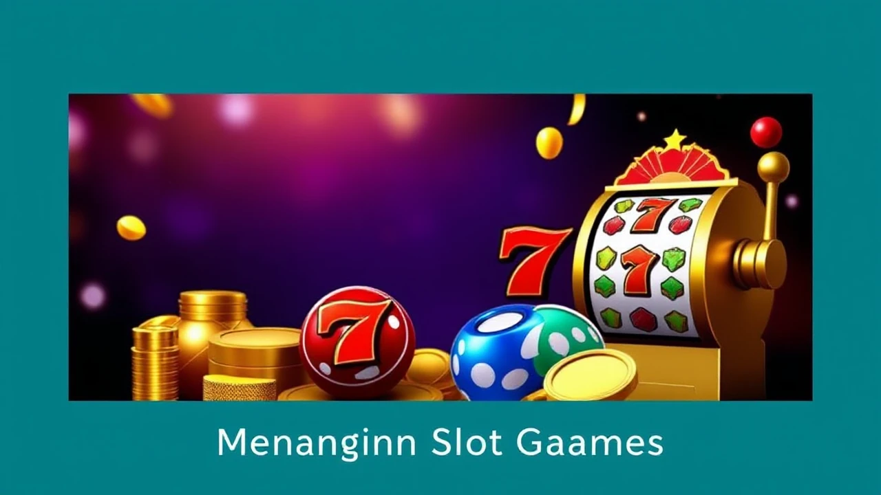 Tips Handal Menangkan Jackpot Mesin Slot Games