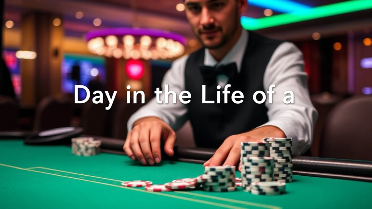Behind the Scenes: A Day in the Life of a Casino Dealer