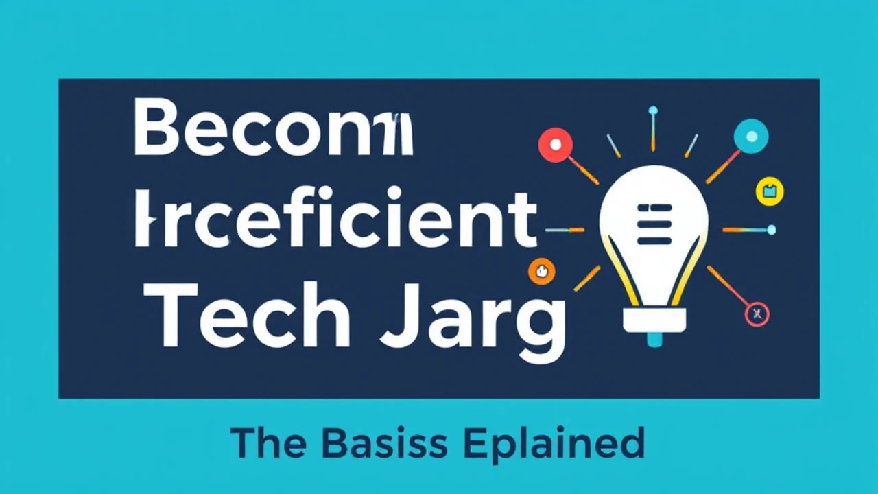 Becoming Proficient in Tech Jargon: The Basics Explained