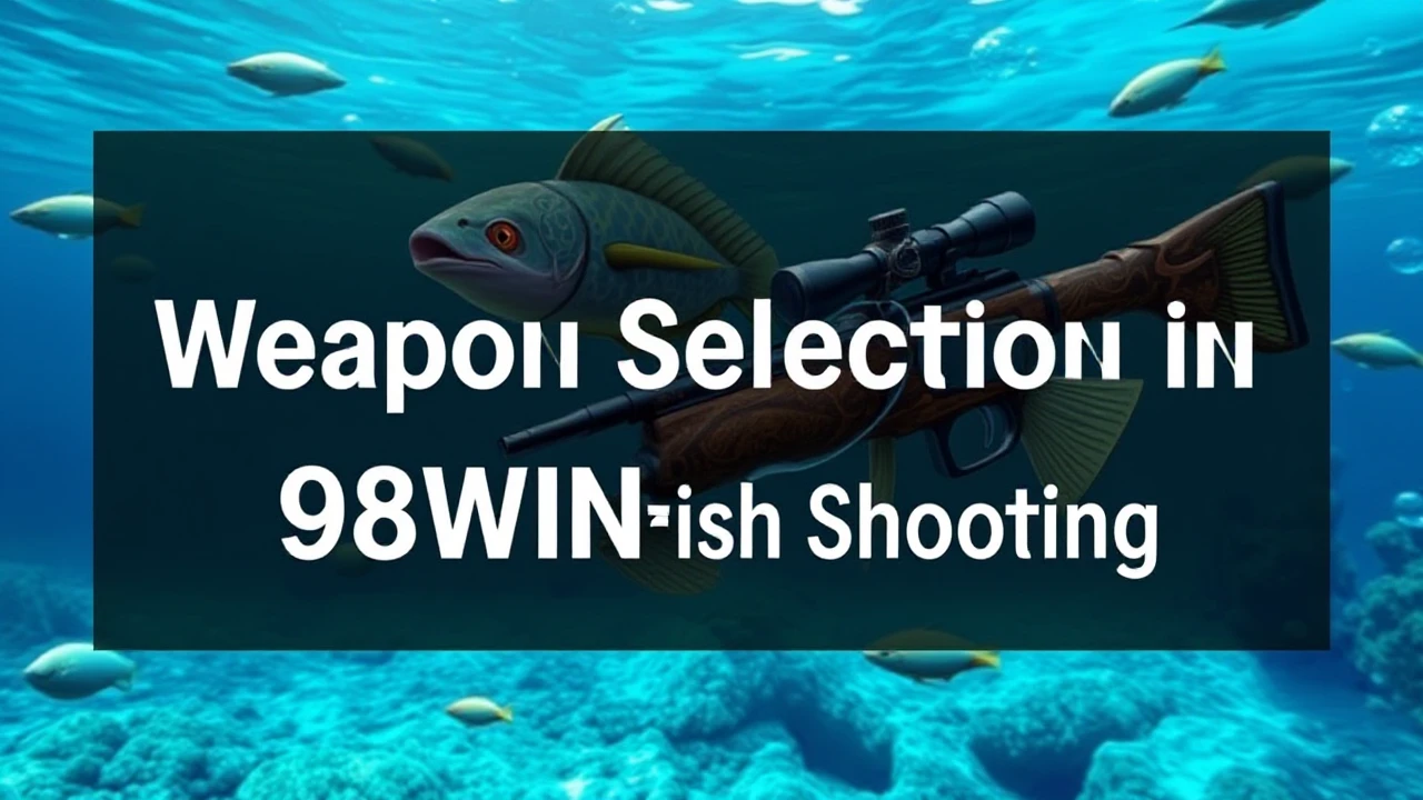 Mastering Weapon Selection in 98WIN Fish Shooting