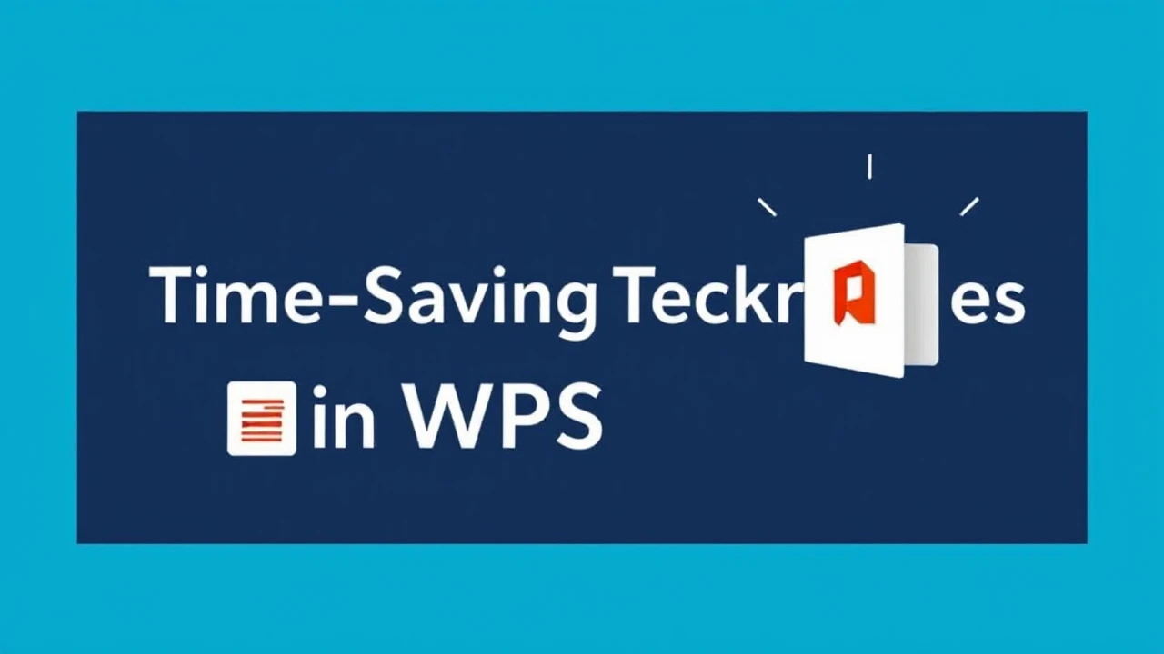 Increasing Effectiveness: Time-Saving Techniques in WPS Office