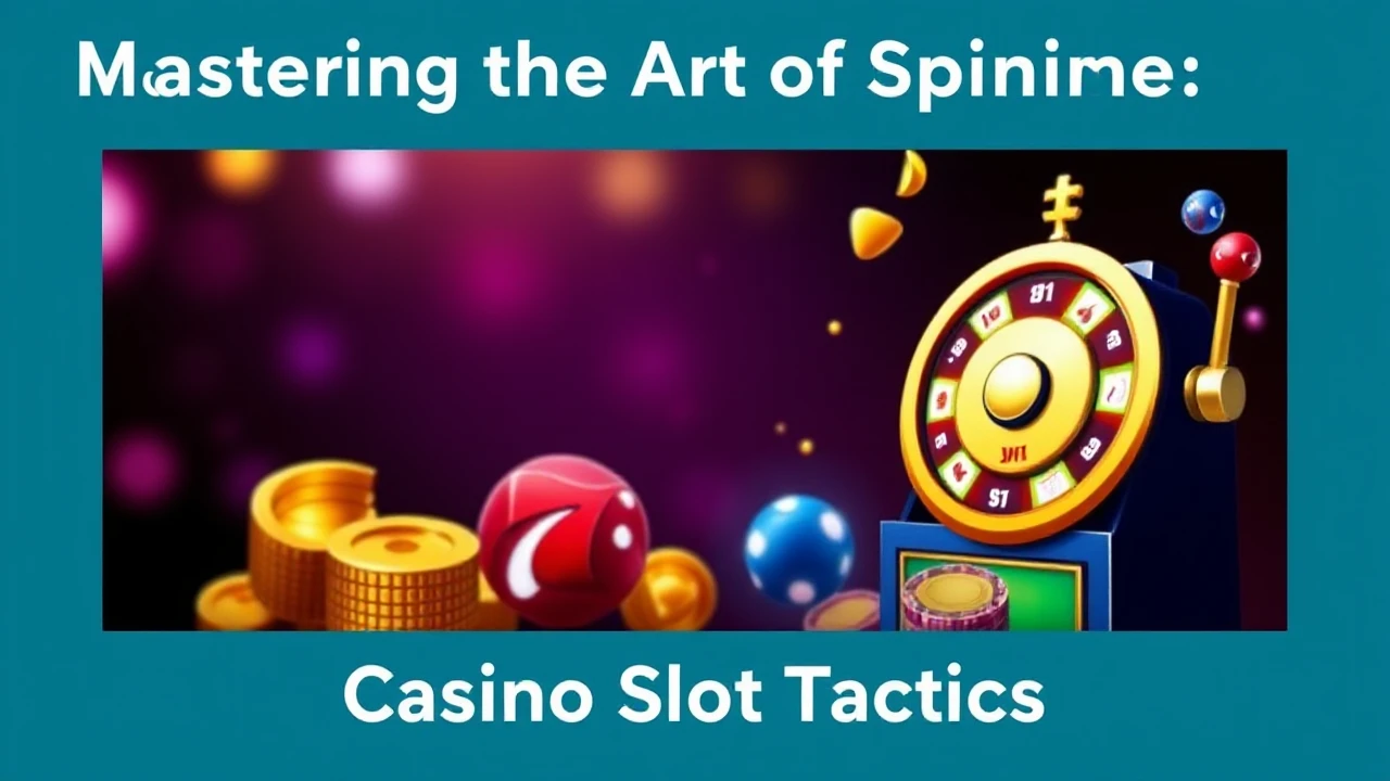 Mastering the Art of Spinning: Casino Slot Tactics