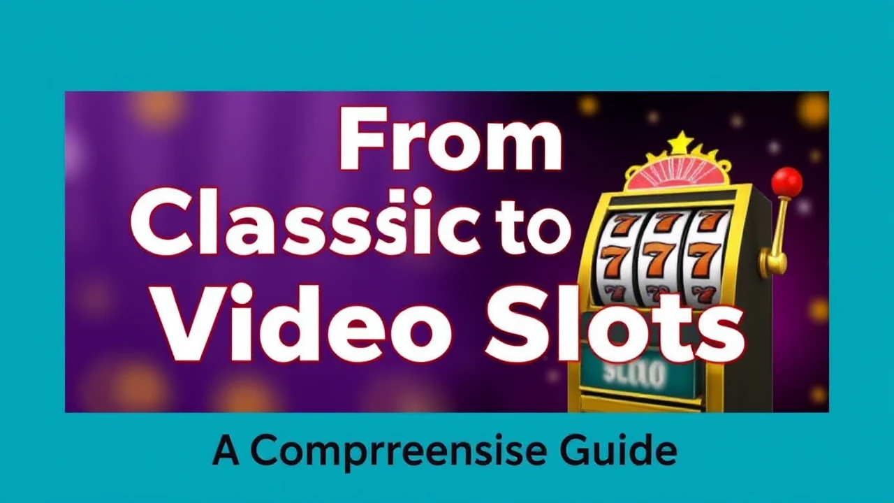 From Classic to Video Slots: A Comprehensive Guide