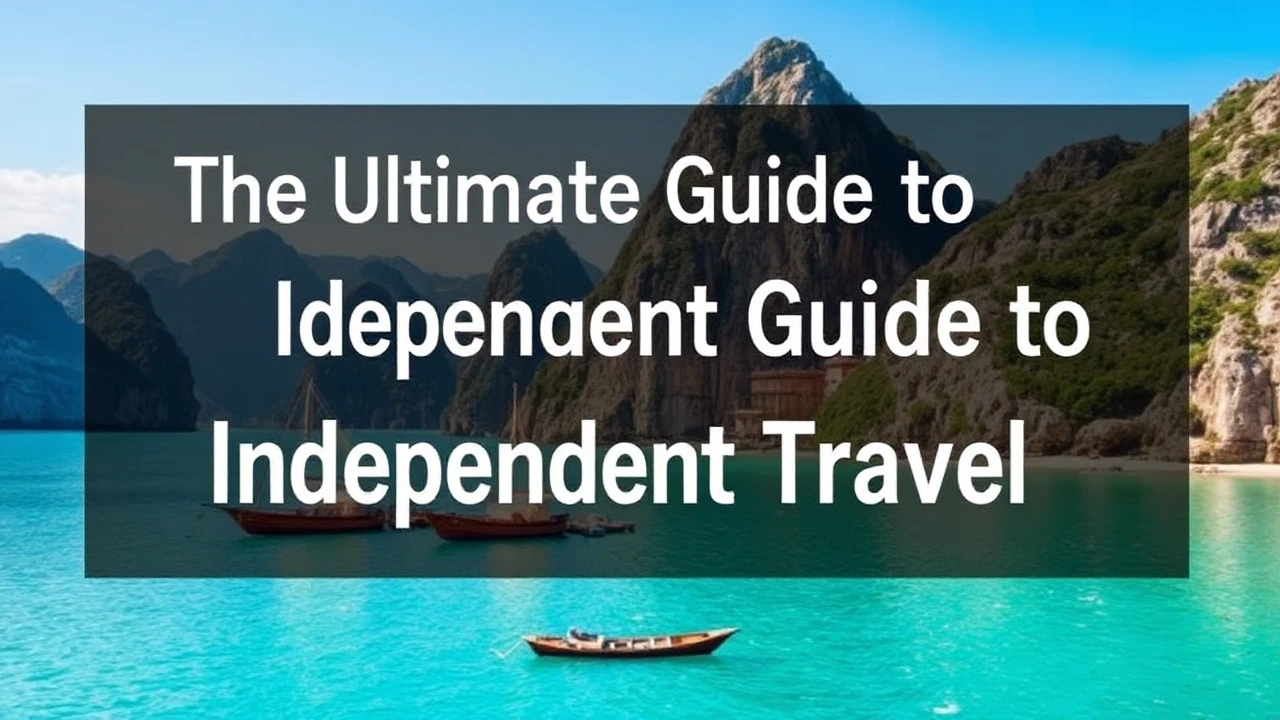 The Ultimate Guide to Independent Travel: Expert Tips for Embarking on the World Solo