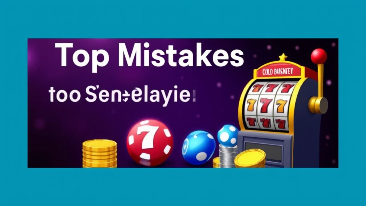Top Mistakes to Sidestep When Playing Gambling Slot Games