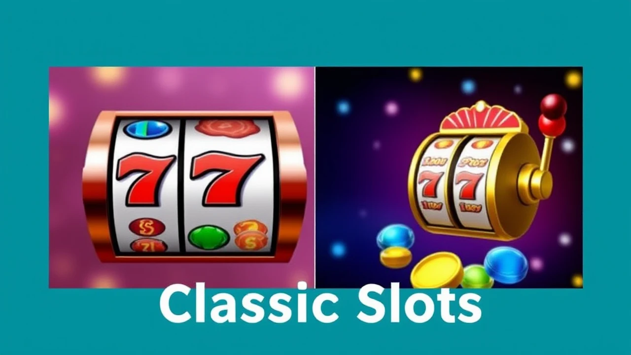 Classic and Video Slots Unveiled for Beginners