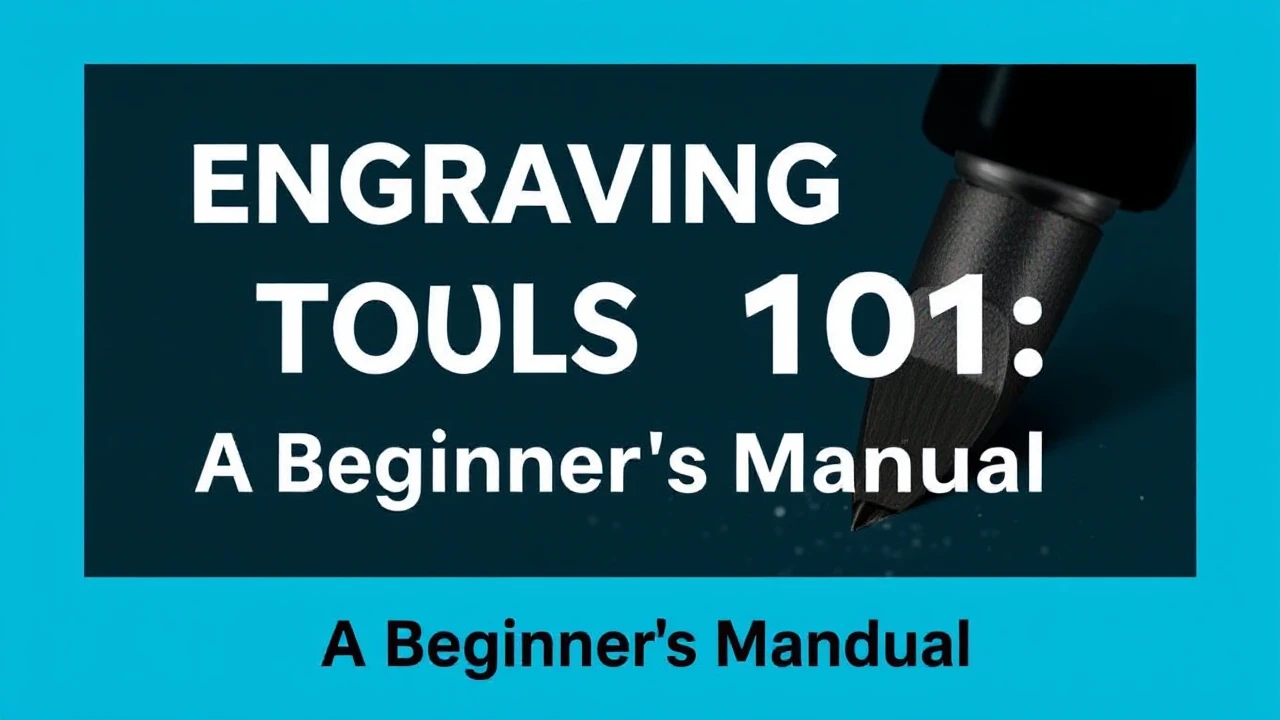 Engraving Tools 101: A Beginner's Manual