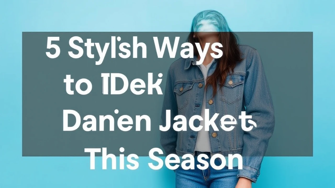 5 Stylish Ways to Rock Denim Jackets This Season: Expert Advice
