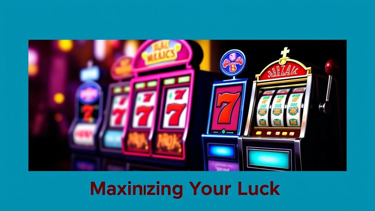 Maximizing Your Luck: Tips for Scoring Big at Slot Games