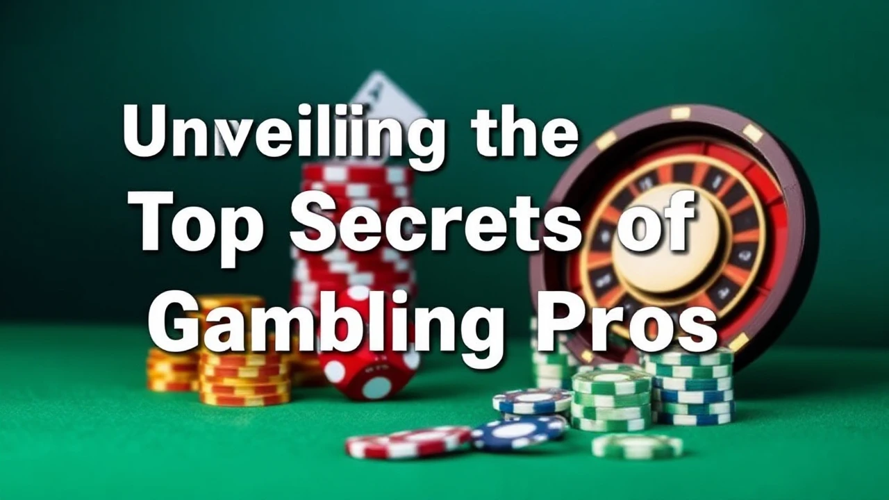 Unveiling the Top Secrets of Gambling Pros