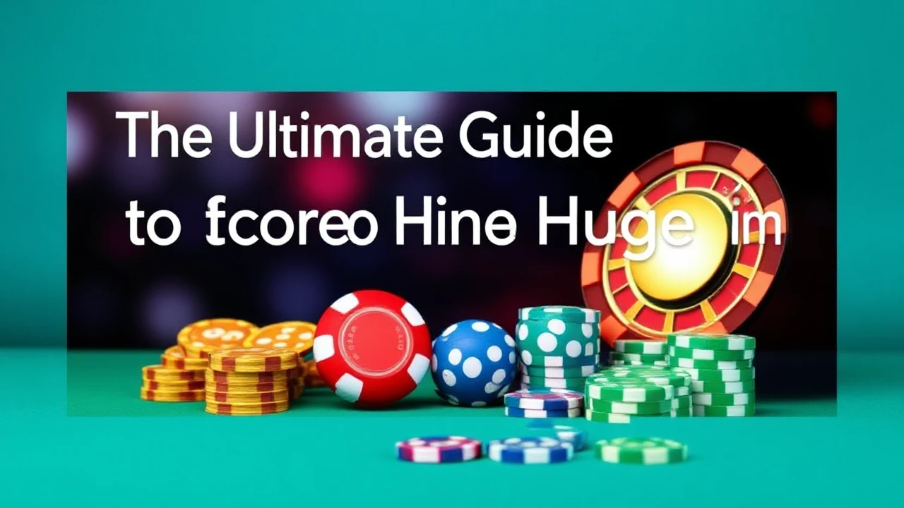 The Ultimate Guide to Scoring Huge in iGaming