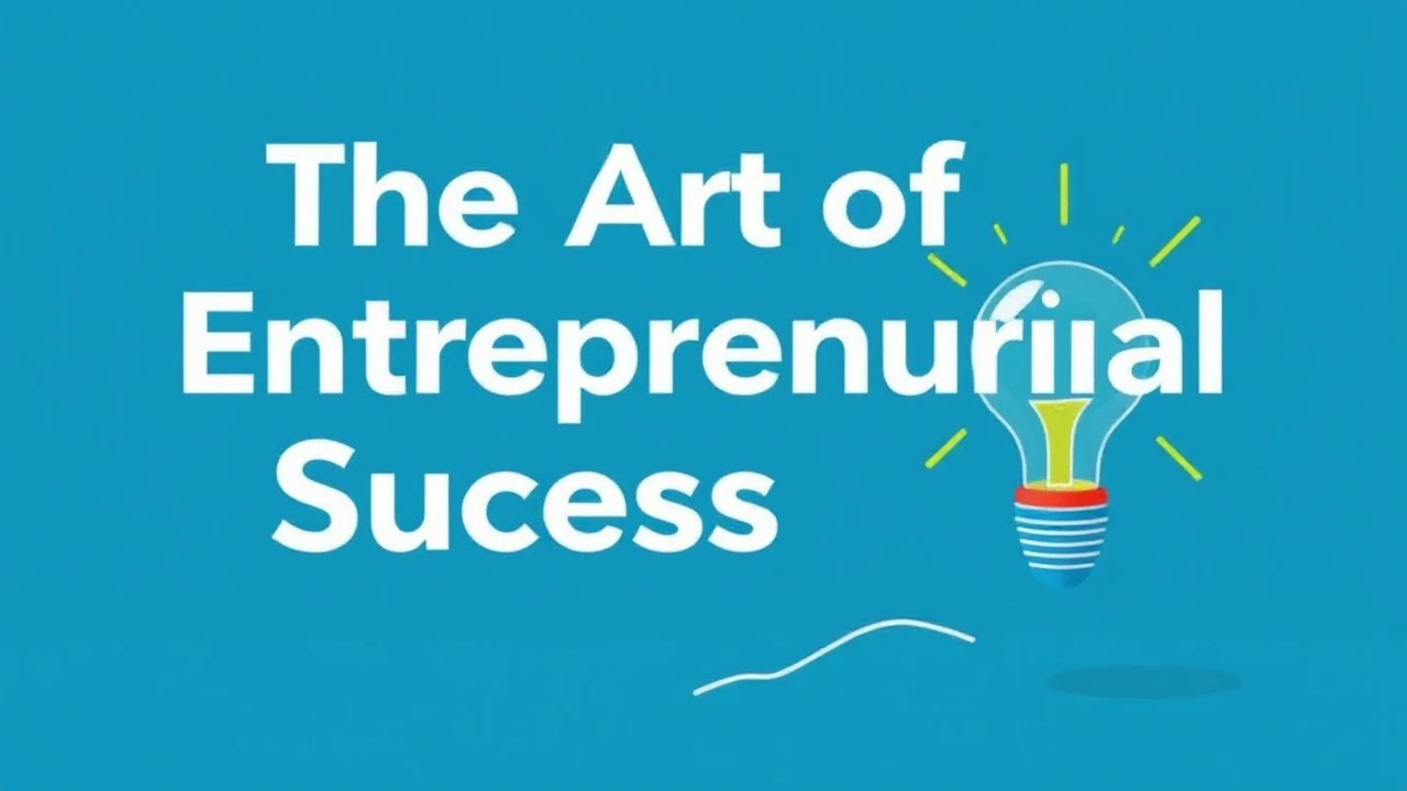 The Art of Entrepreneurial Success: Strategies for Thriving in Business