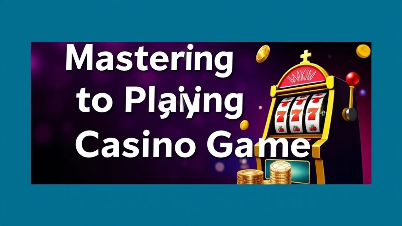 Mastering to Playing Casino Games