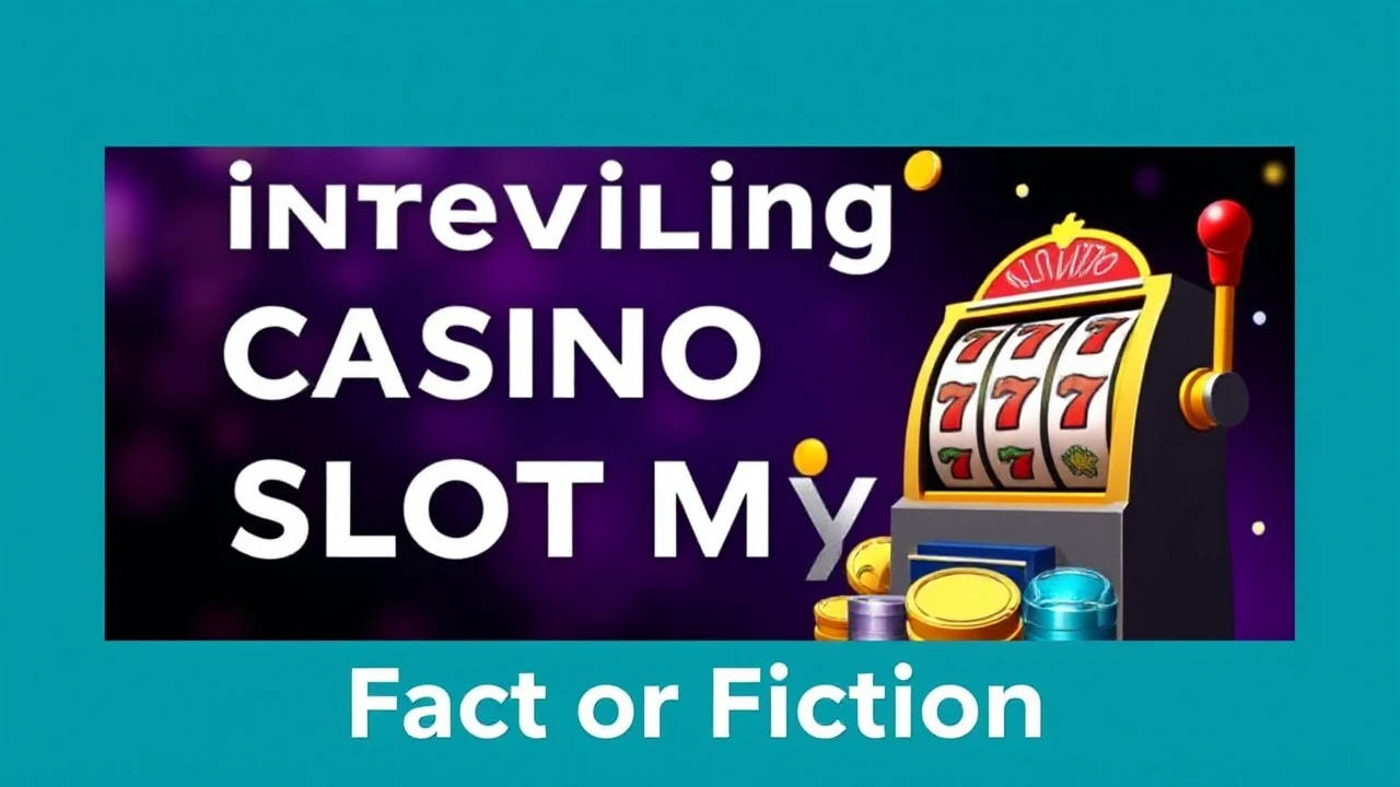 Unveiling Internet Casino Slot Myths: Fact or Fiction?
