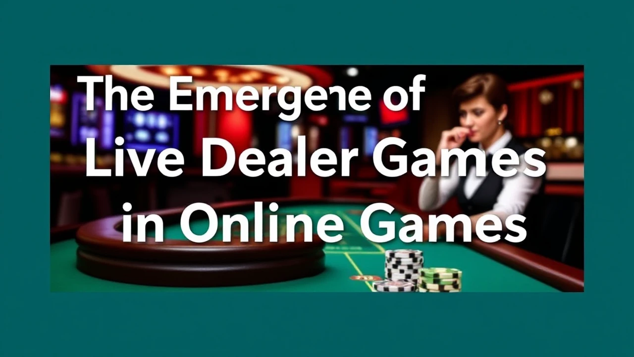 The Emergence of Live Dealer Games in Online Casinos