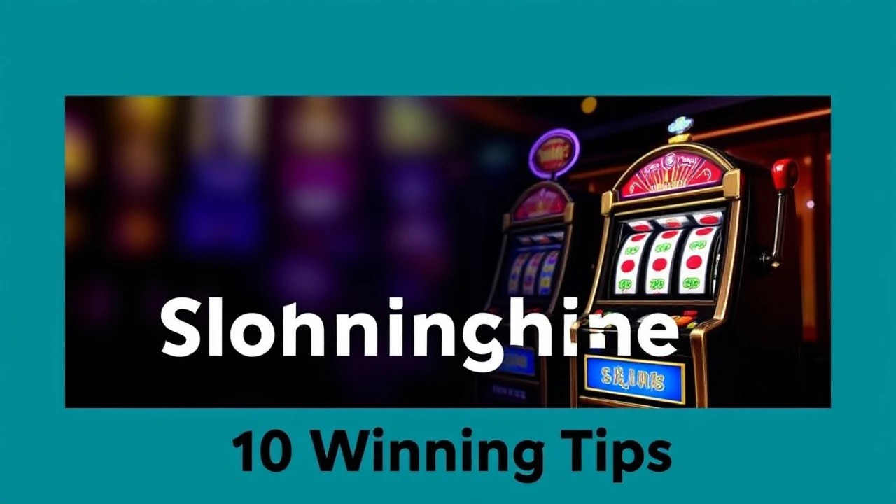Get the Most Out of Slot Machines: 10 Winning Tips