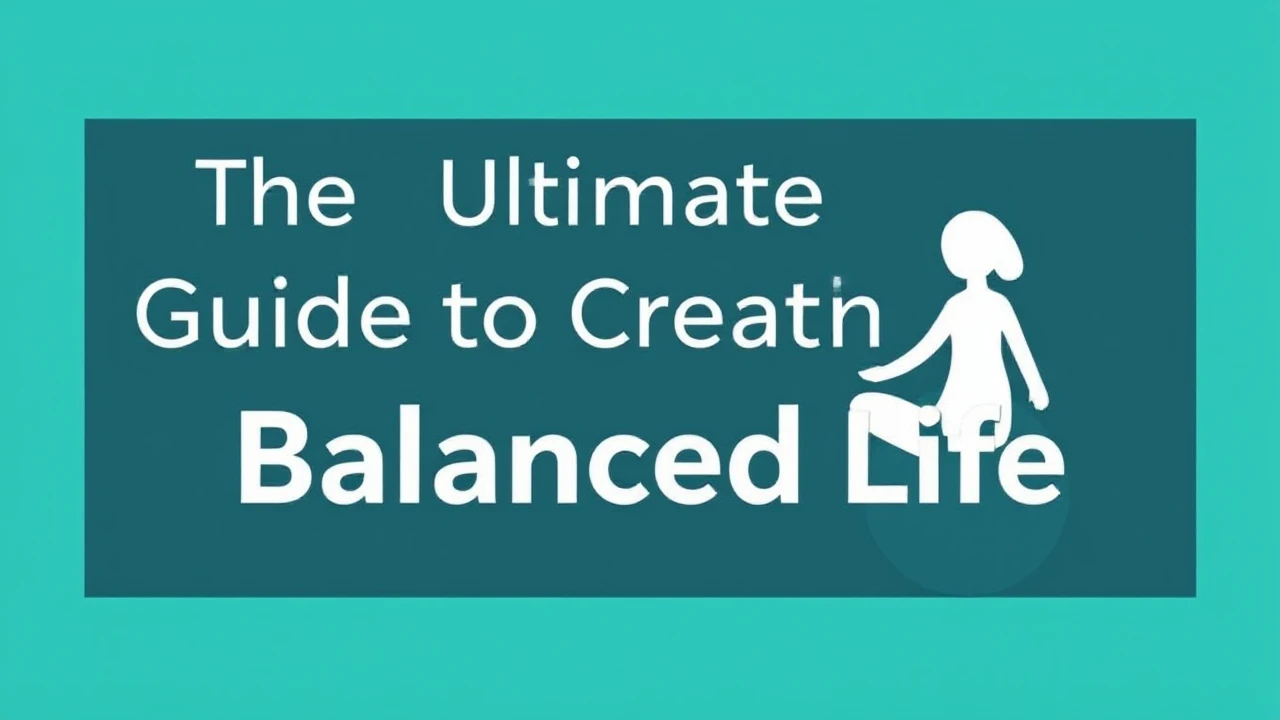 The Ultimate Guide to Creating a Balanced Life