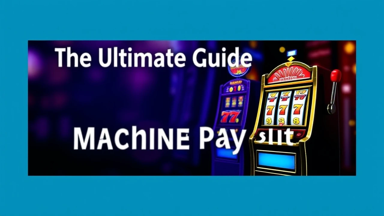 The Ultimate Guide for Boosting Machine Payouts