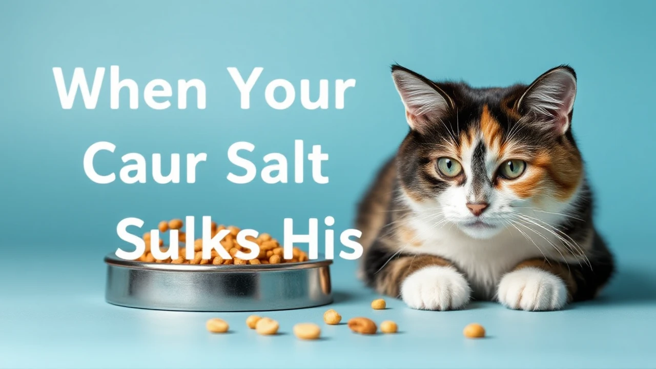 When Your Cat Sulks His Food