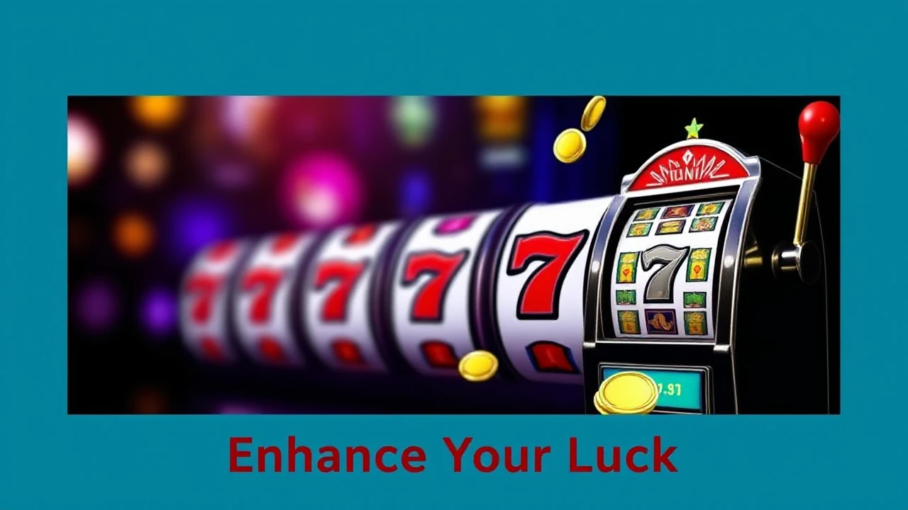 Enhance Your Luck: Tips for Playing Casino Slots