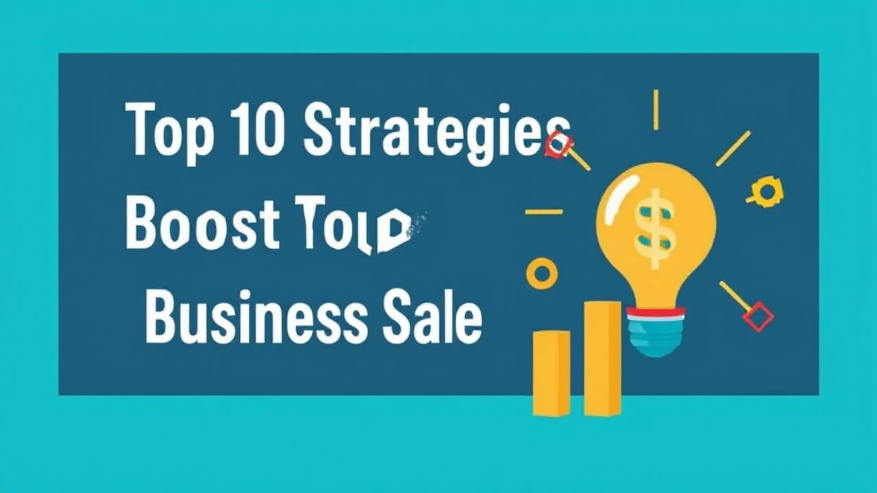 Top 10 Strategies to Boost Your Business Sales Revenue