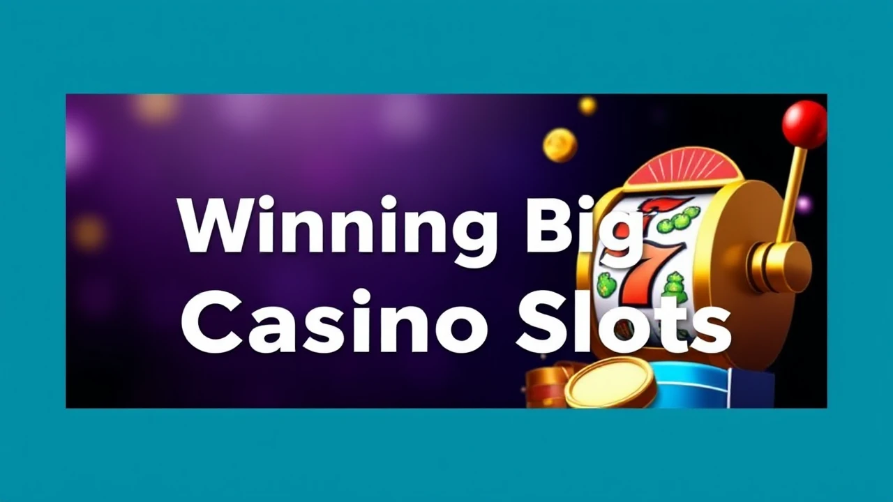 Tips and Tricks for Winning Big at Casino Slots