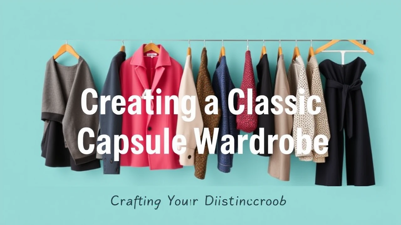 A Comprehensive Manual to Creating a Classic Capsule Wardrobe