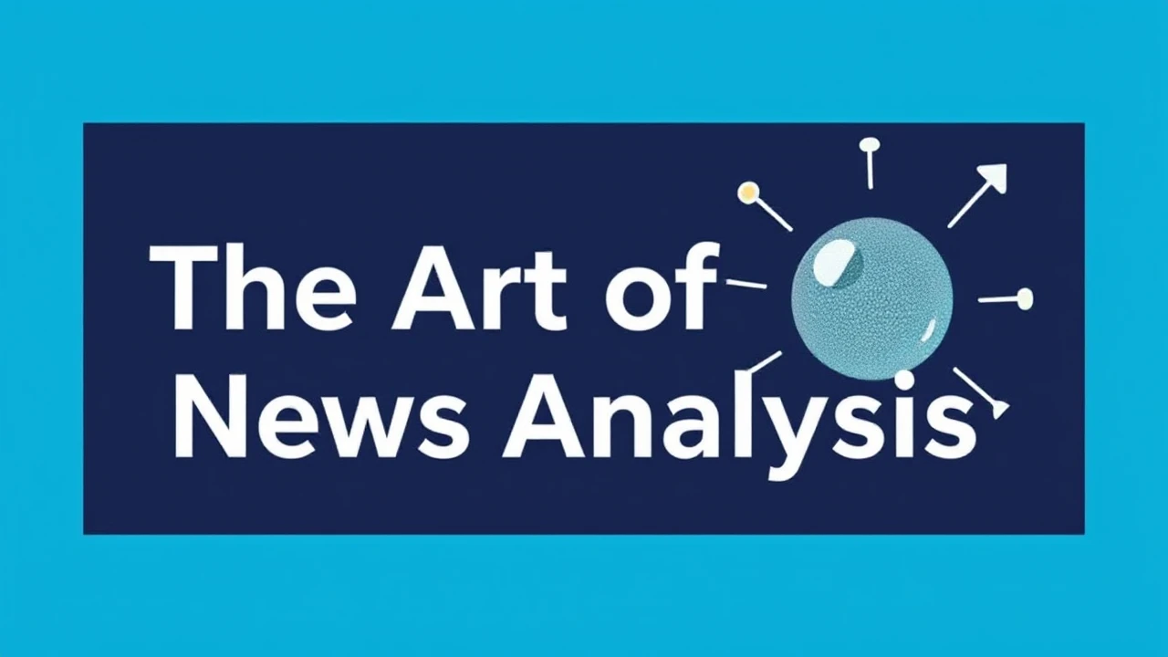 The Art of News Analysis