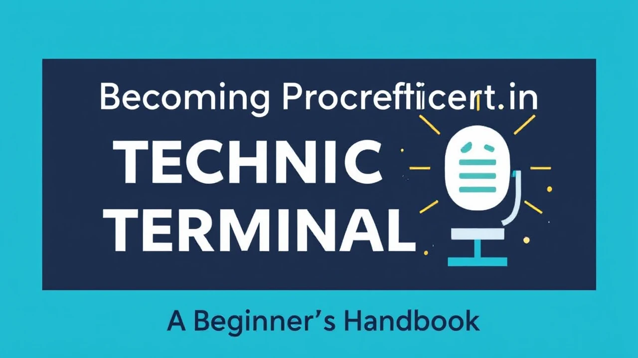 Becoming Proficient in Technical Terminology: A Beginner's Handbook