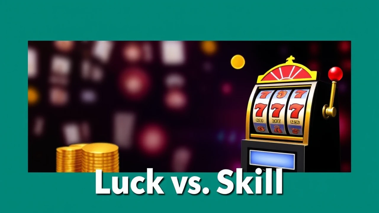 Luck vs. Skill: Unraveling the Debate on Success at Casino Slots