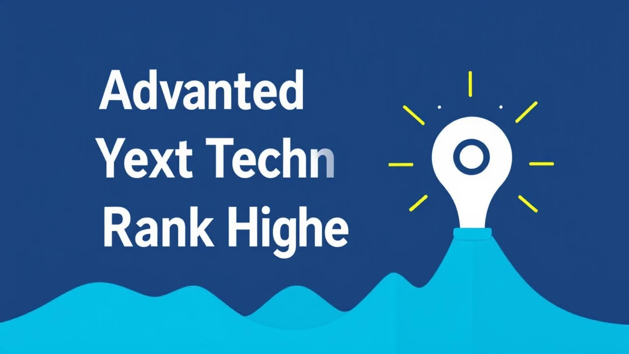 Advanced Yext SEO Techniques to Rank Higher in 2025