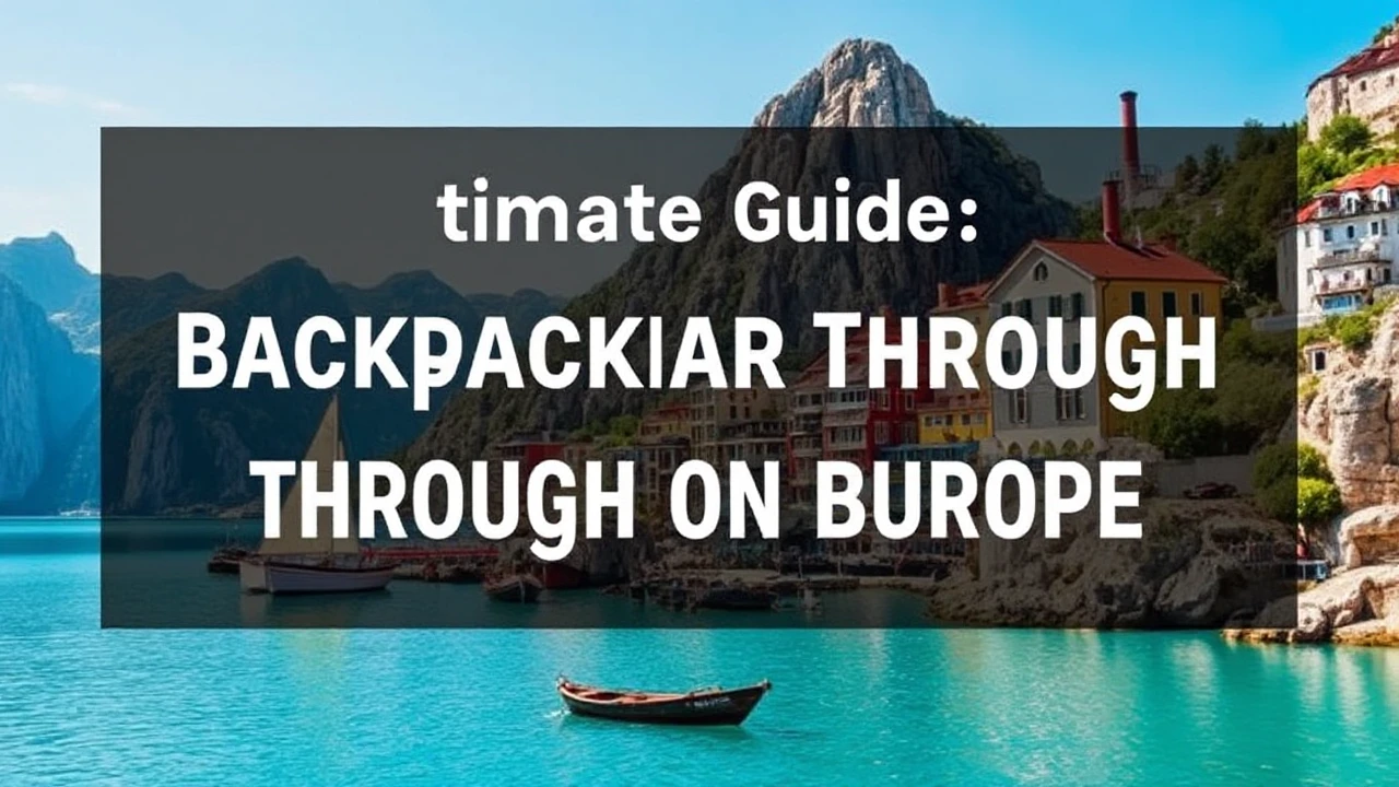 The Ultimate Guide to Backpacking Through Europe on a Budget