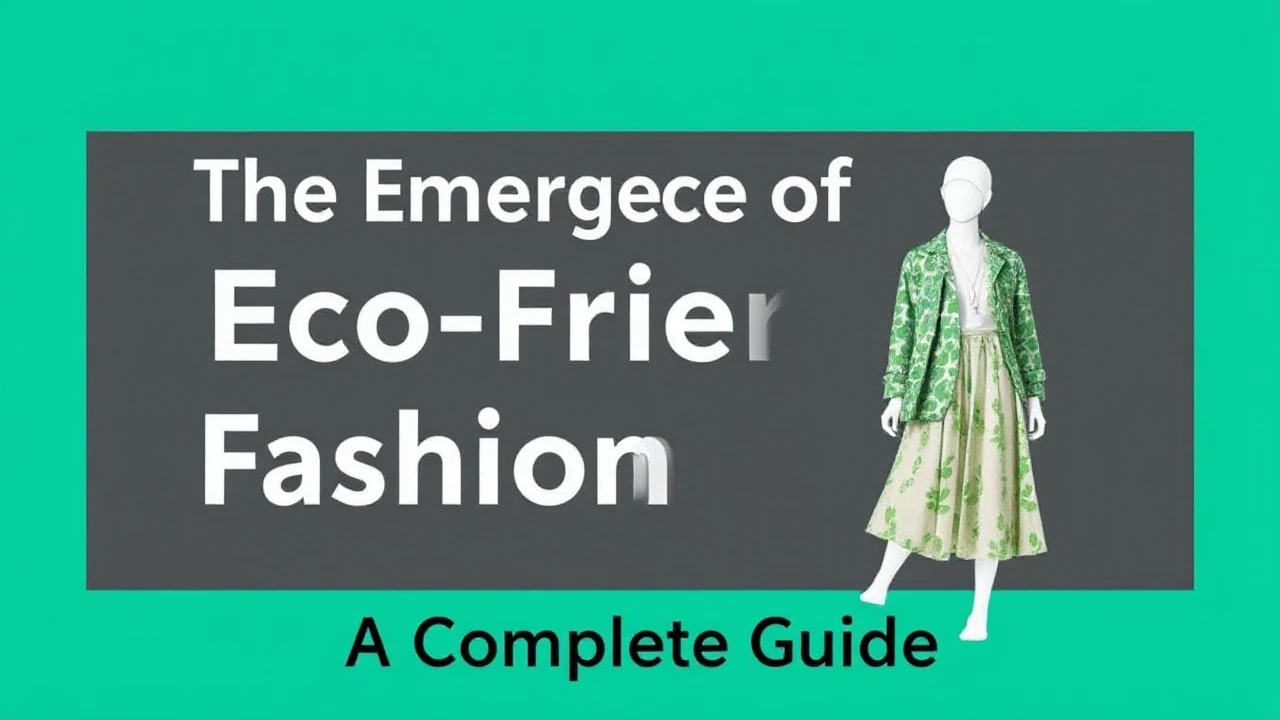 The Emergence of Eco-Friendly Fashion: A Complete Guide