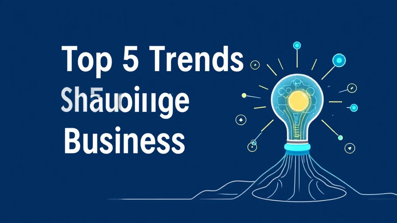 Investigating the Top 5 Trends Shaping the Future of Business Innovation