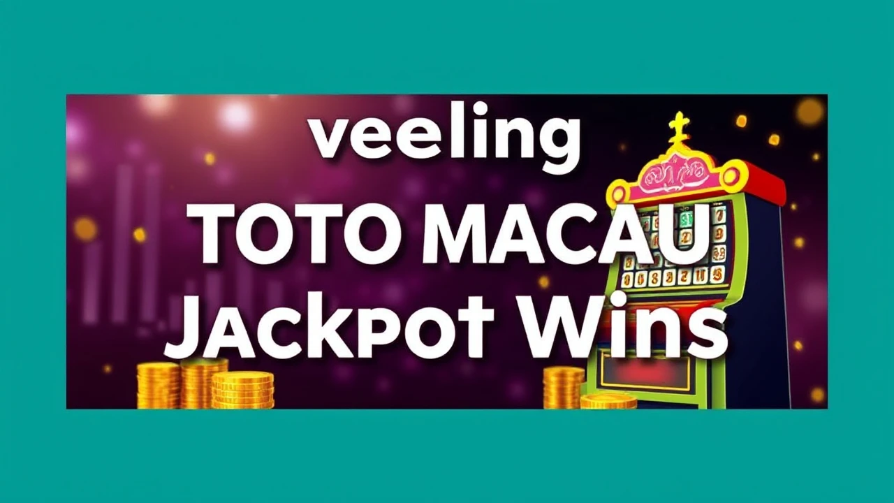 Unraveling Toto Macau Jackpot Wins: A Comprehensive Overview