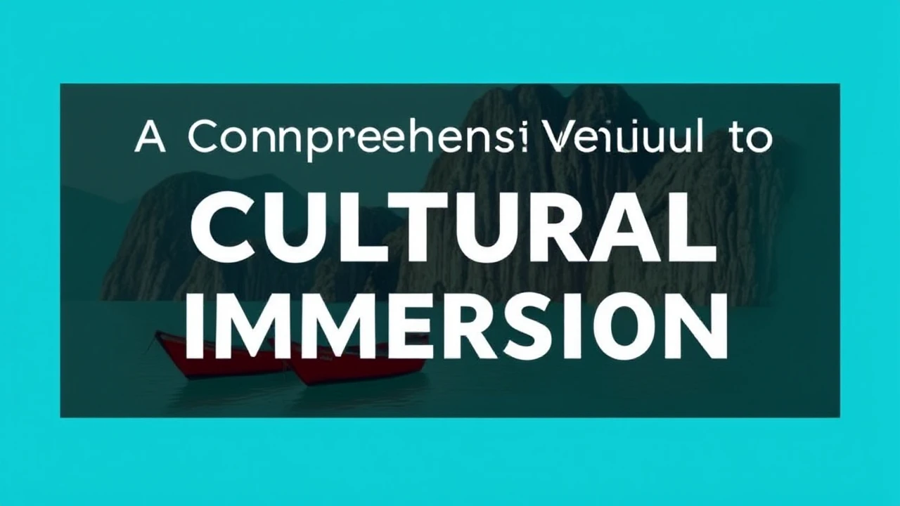 A Comprehensive Manual to Cultural Immersion: Embracing Local Traditions While Traveling