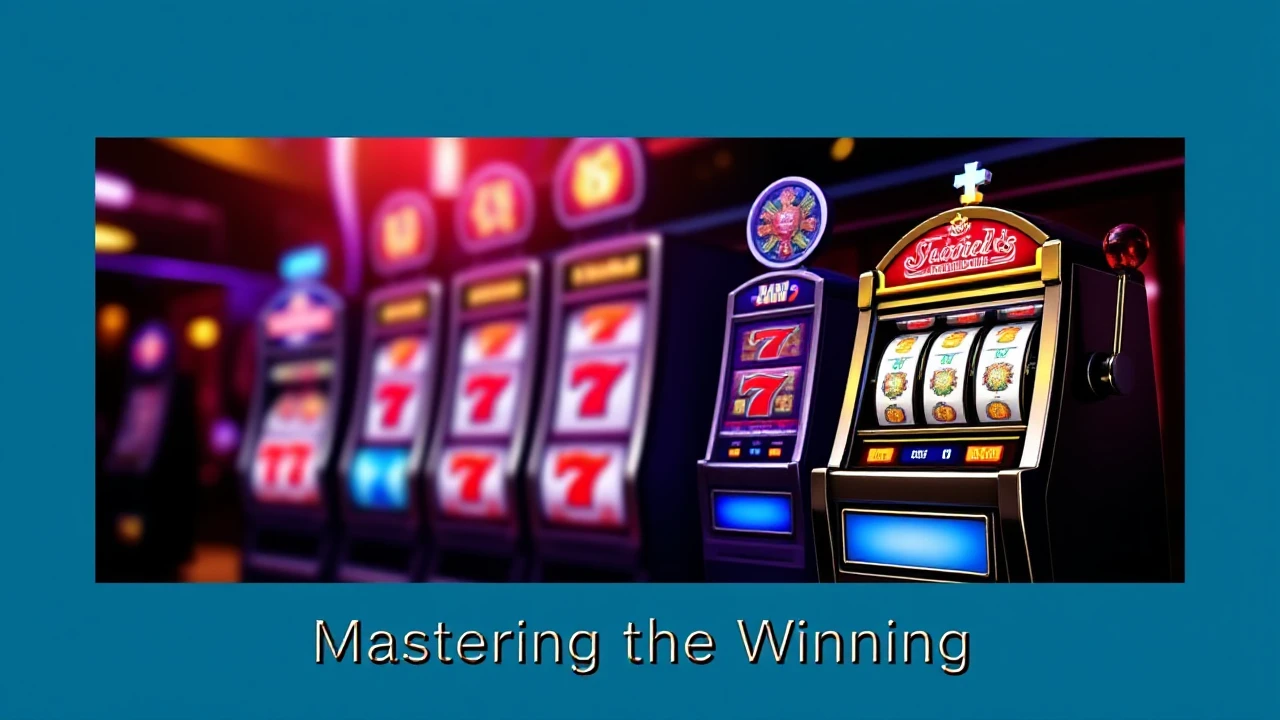 Mastering the Art of Winning: Strategies for Success in Casino Slots