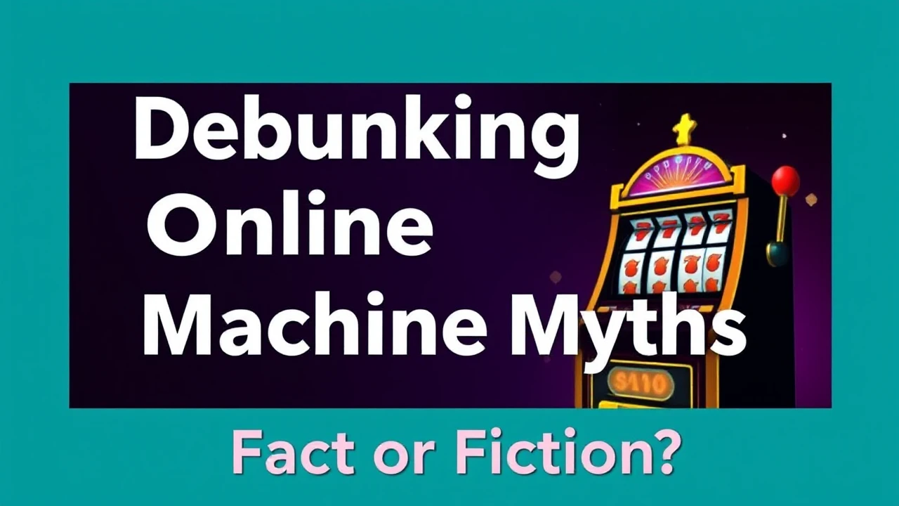 Debunking Online Casino Machine Myths: Fact or Fiction?