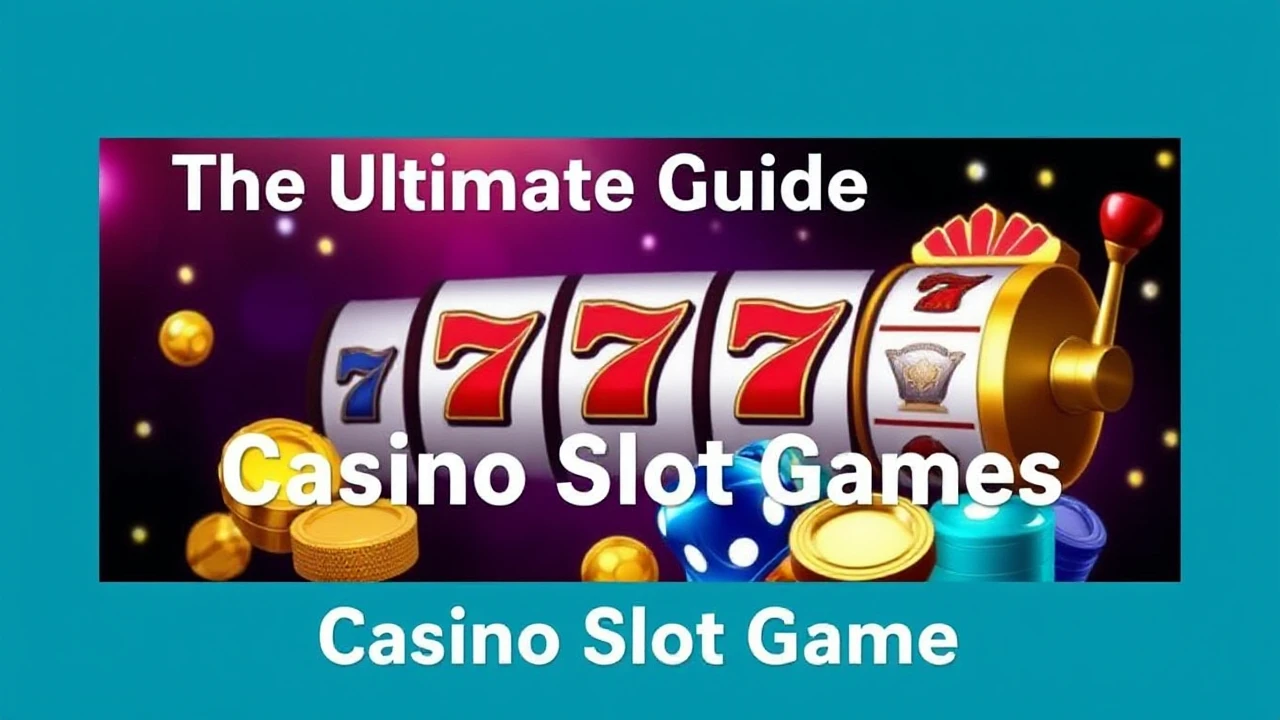 The Ultimate Guide to Casino Slot Games: How to Play & Win