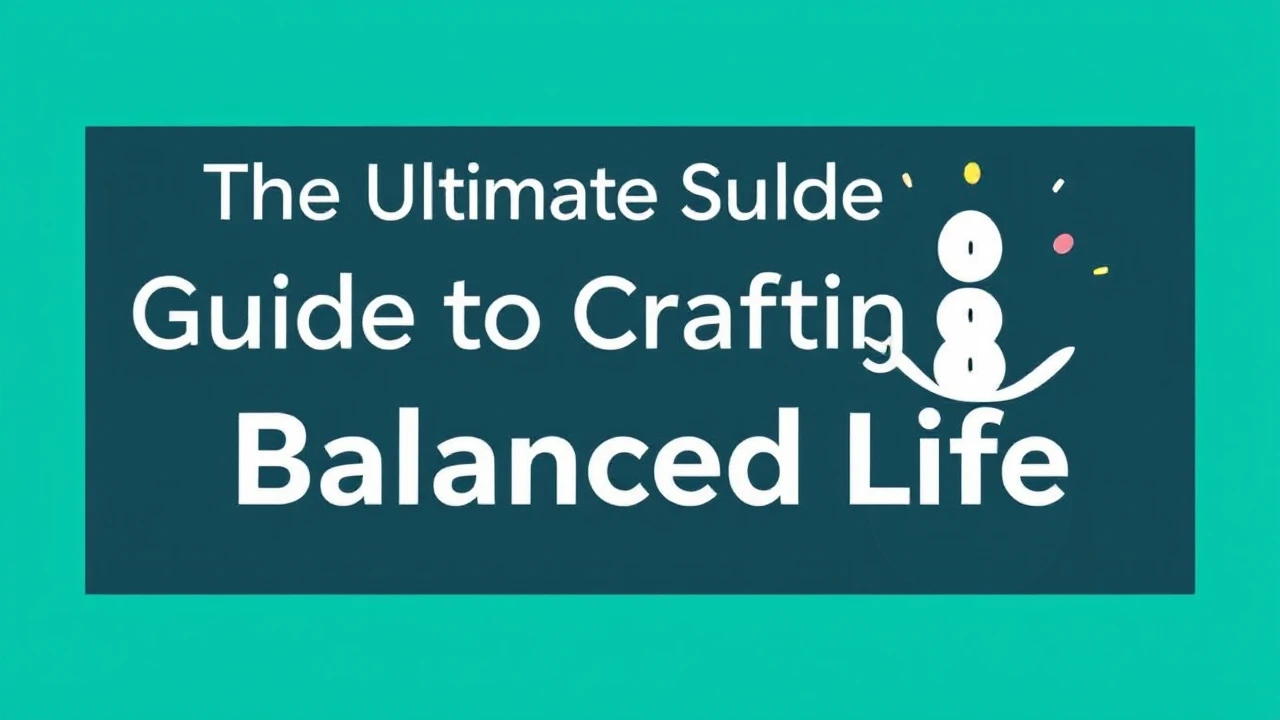 The Ultimate Guide to Crafting a Balanced Life