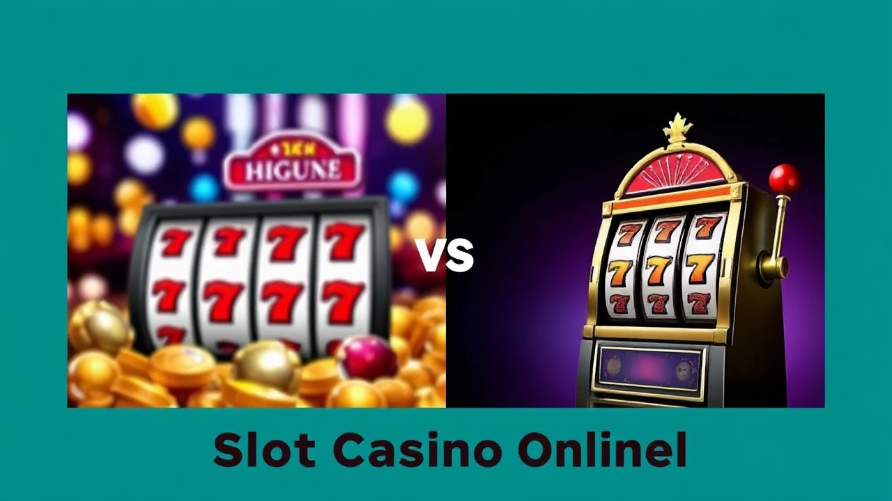 Perbandingan Slot Casino Online vs. Slot Konvensional