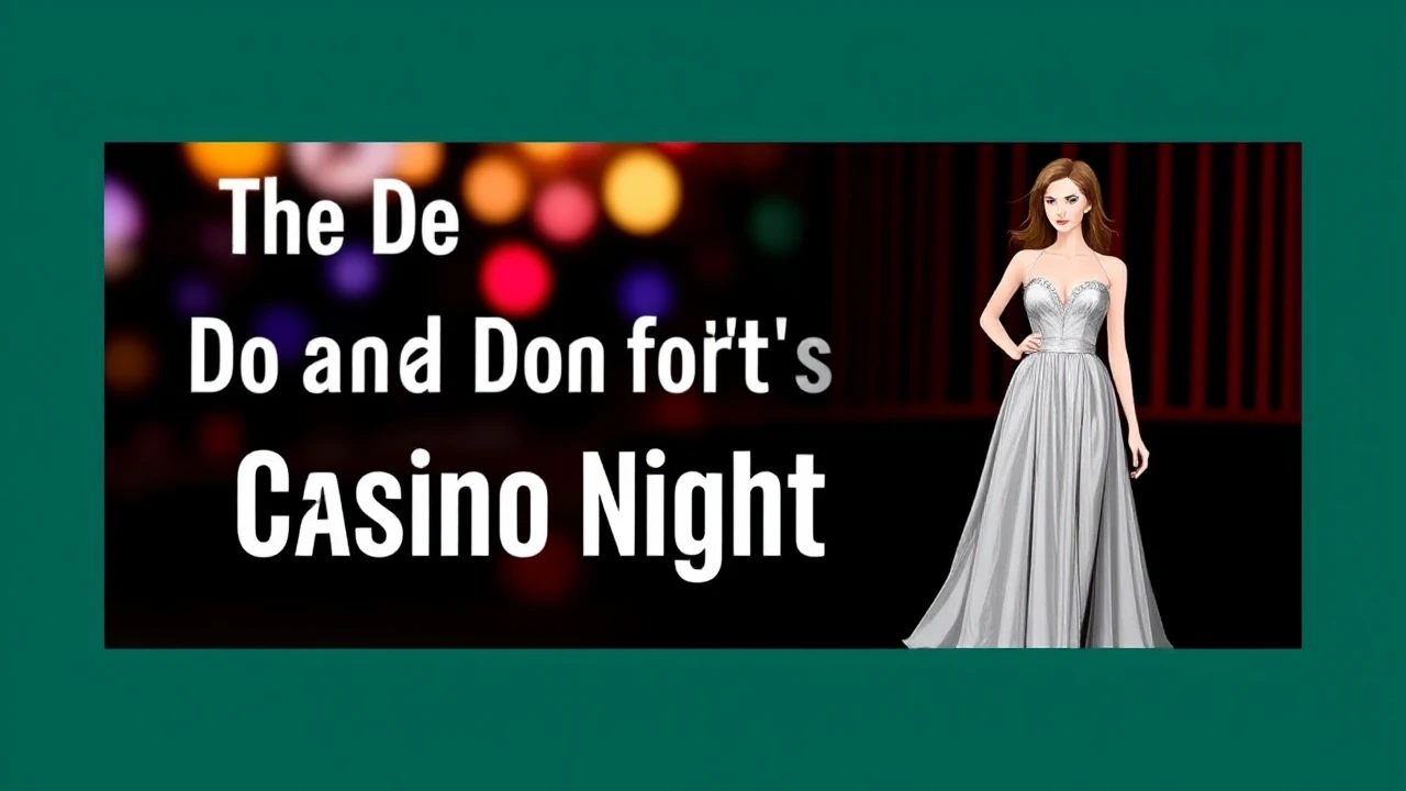 The Dos and Don'ts for Casino Night Outfits