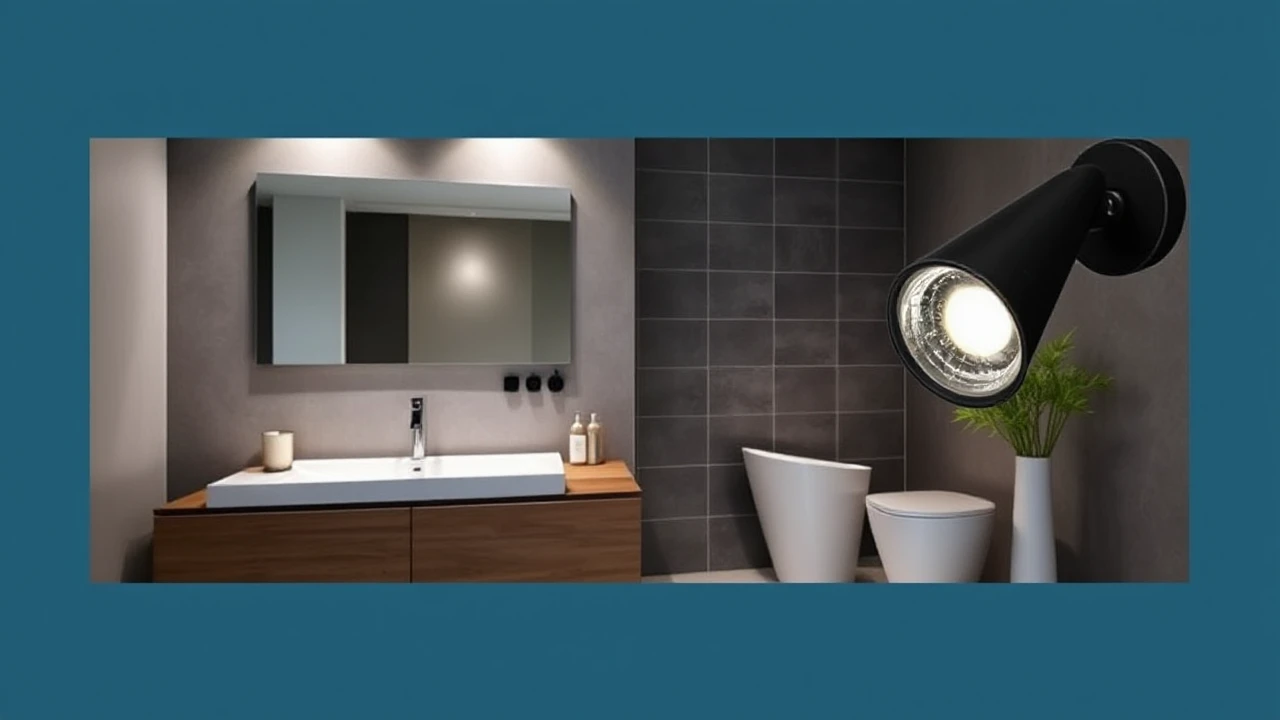 Revitalisez votre salle de bain en un espace moderne grâce aux spots encastrables