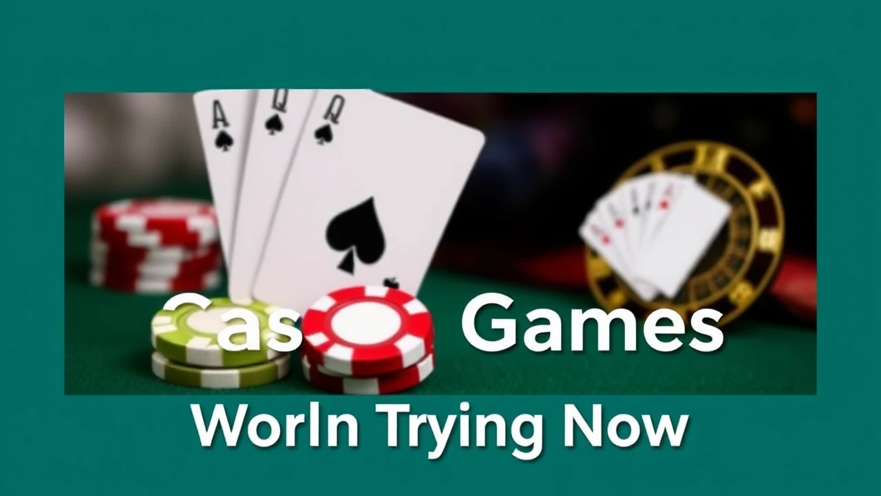 Unlocking the Top 10 Casino Games Worth Trying Now